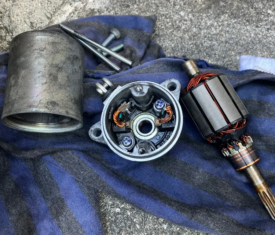 AXISZ セルモーター 分解・洗浄・メンテナンス