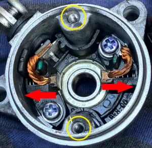 AXISZ セルモーター 分解・洗浄・メンテナンス